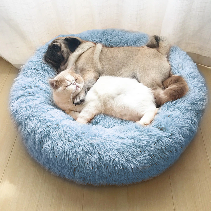Original Calming Donut Cuddler Cat and Dog Bed