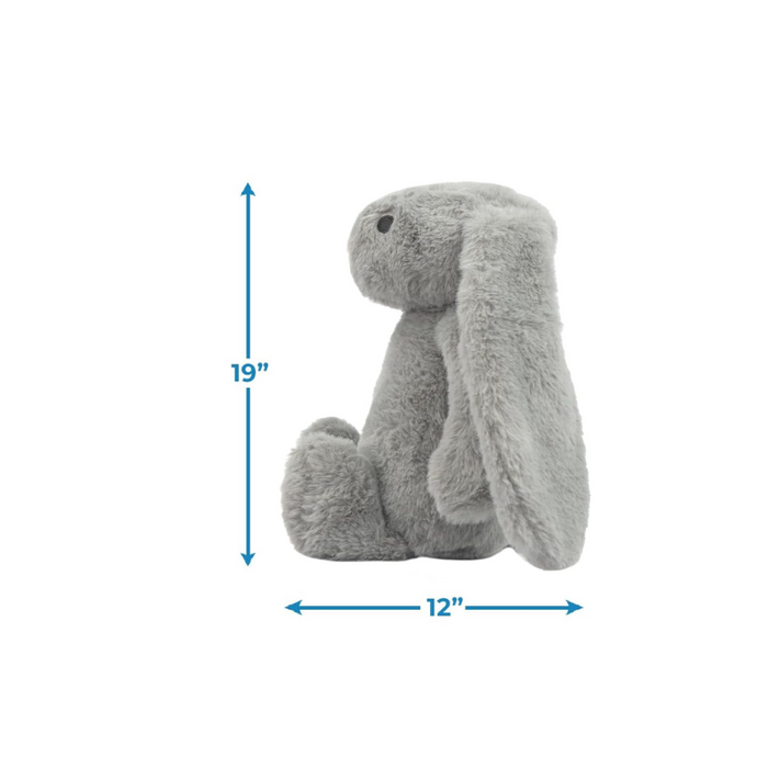 2 Piece Crinkle Dog Bunny Toy