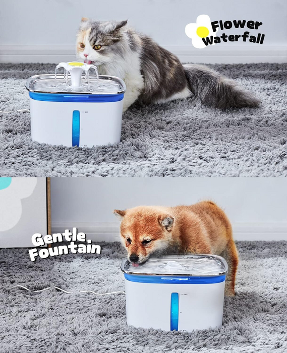 Stainless Steel Automatic Pet Water Fountain