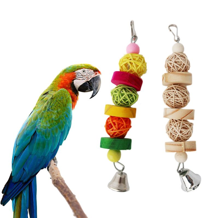 Strands Wooden Bird Toy