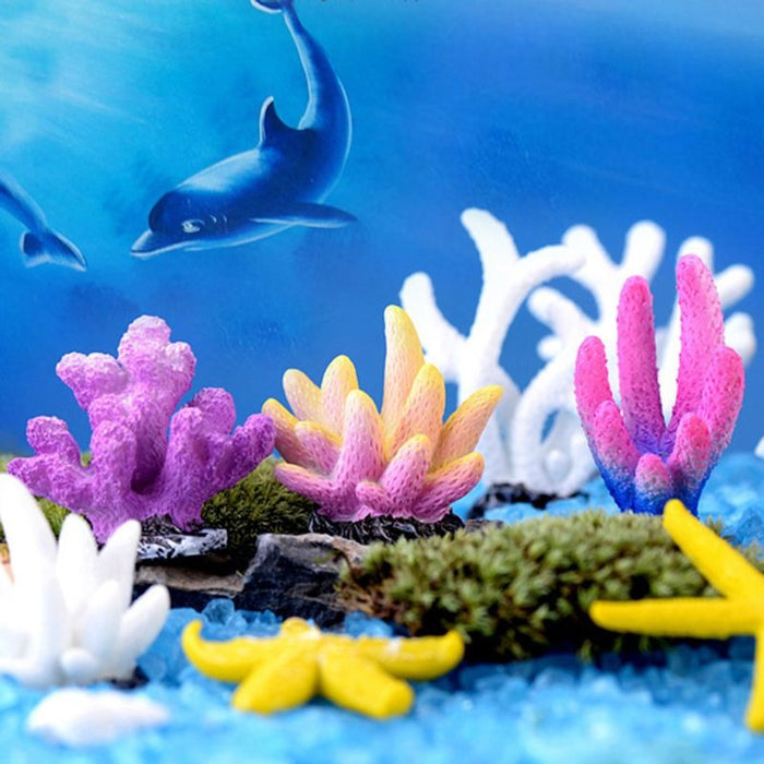 Artificial Coral Reef Ornament For Aquarium