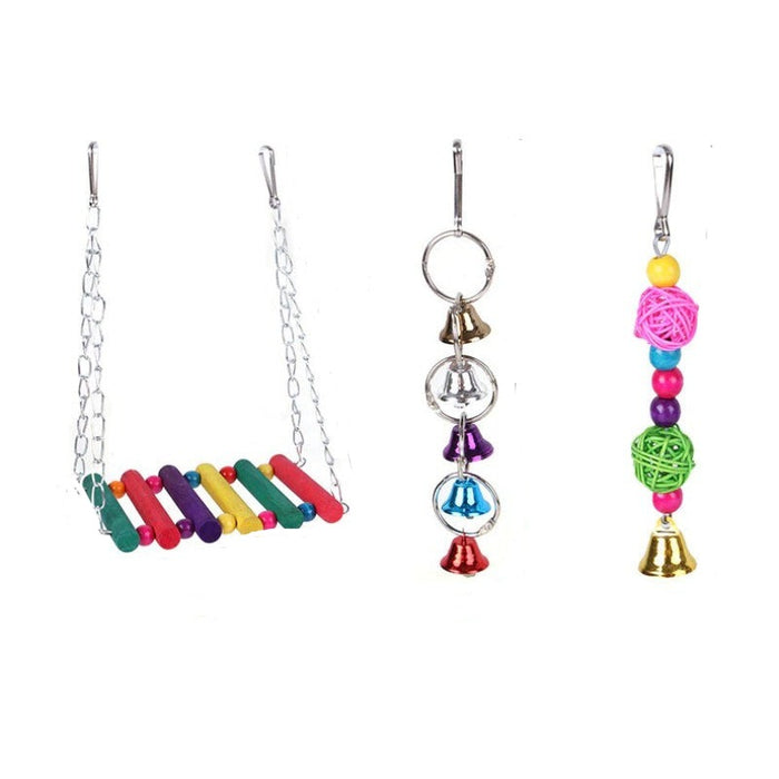 Bird Toys And Accessories Hanging Cage