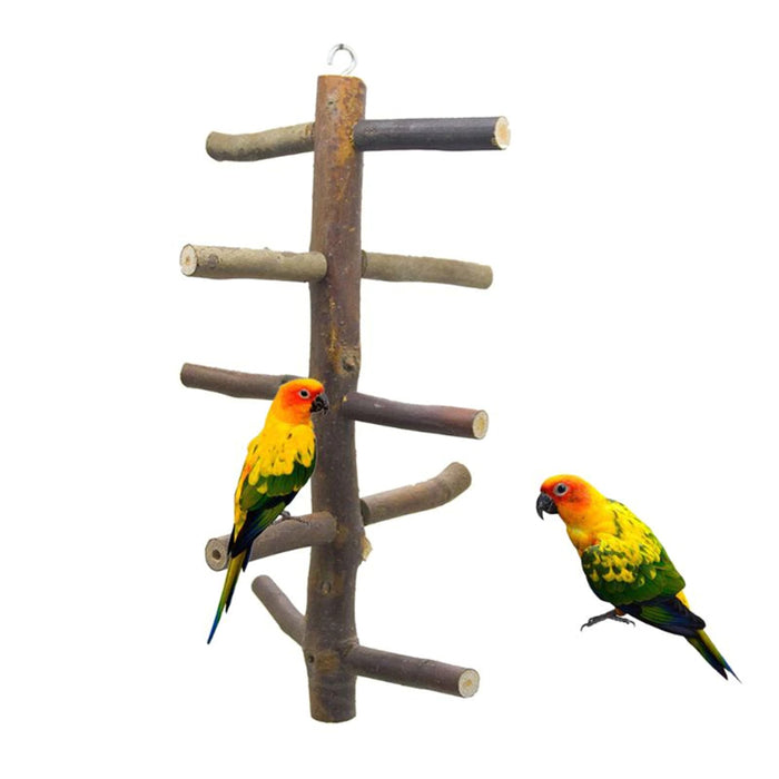 Wooden Bird Perch Parrot Toys