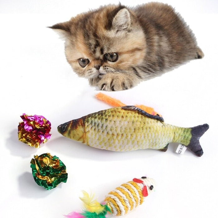 Feather Refills Catnip Fish