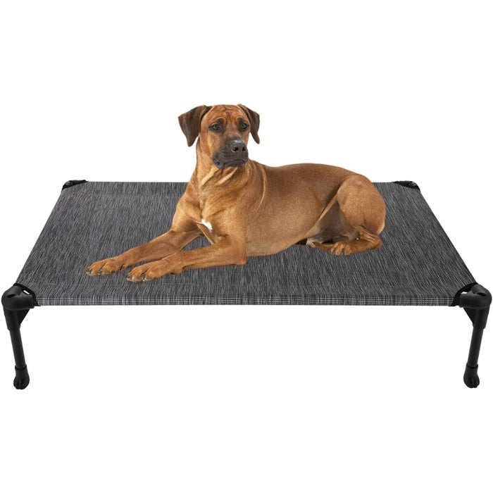 Portable Raised Pet Cot For Indoor And Outdoor Use