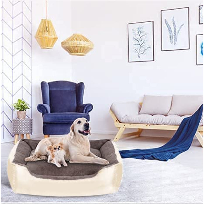 Orthopaedic Non Slip Bottom Soft Pet Bed For Dog