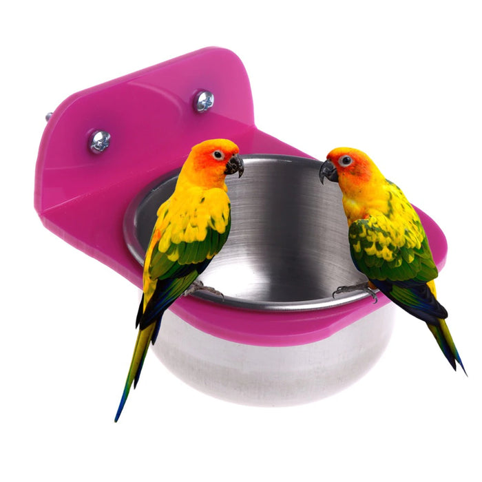 Bird Feeder Steel Bowl