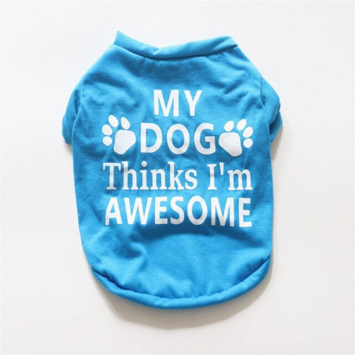 Printed T-shirt For Dog
