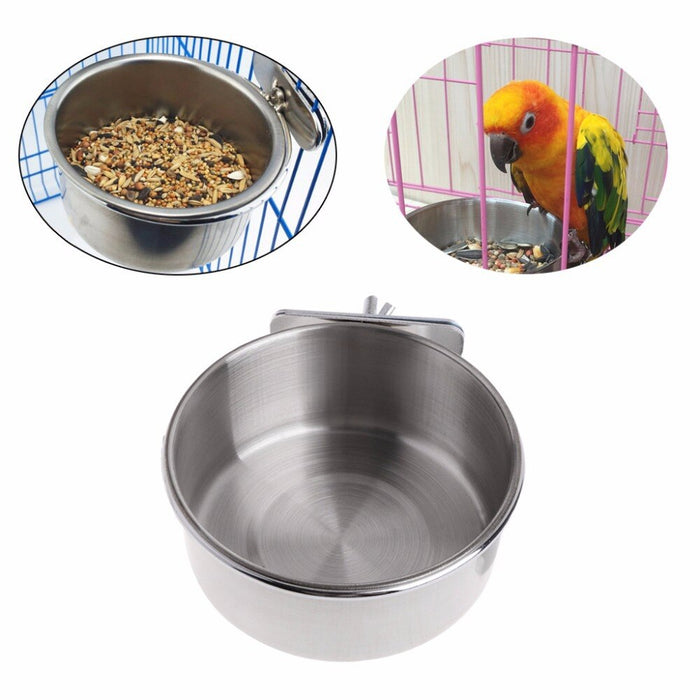 Birds Stainless Steel Hanging Bowl