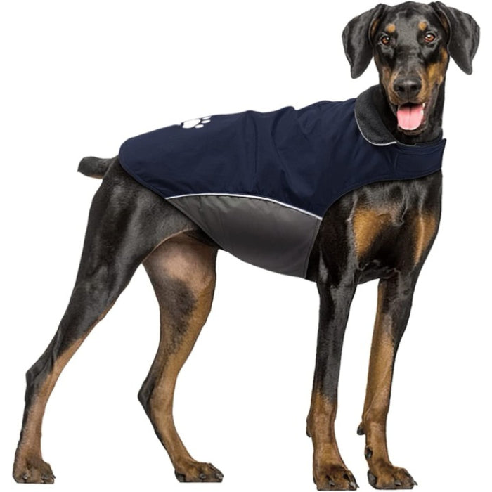 Adjustable Warm Jacket For Dogs