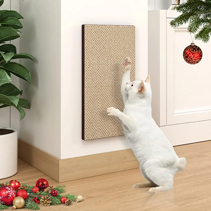 Wall Mount Scratch Pad And Spray For Cat