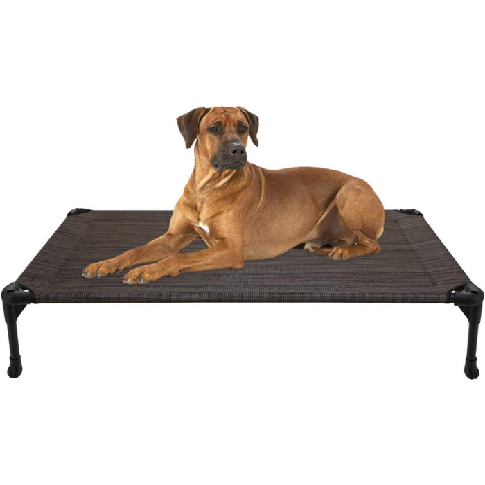 Portable Raised Pet Cot For Indoor And Outdoor Use