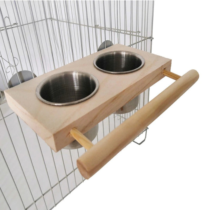 Stainless Steel Food Container For Birds