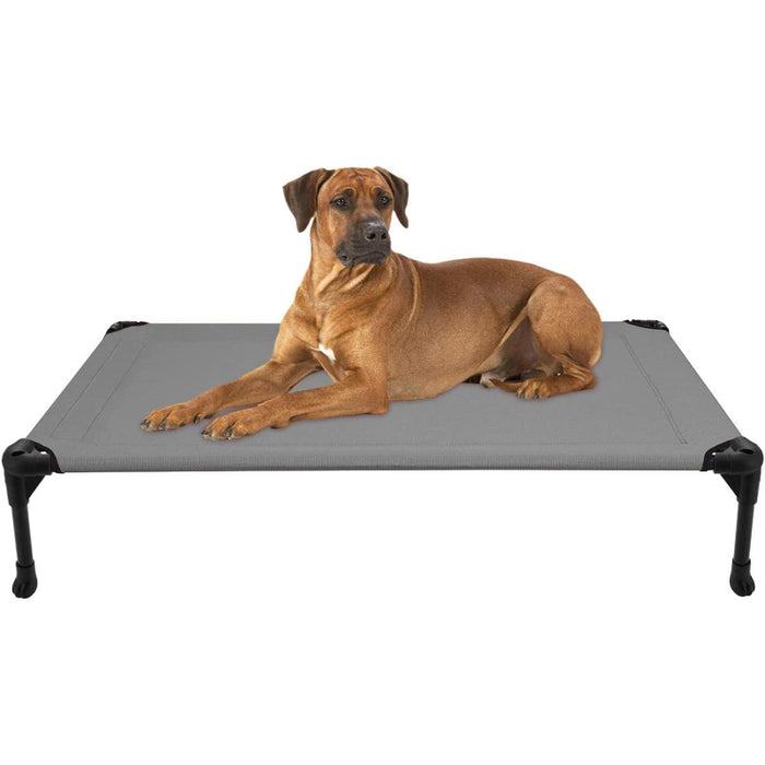 Portable Raised Pet Cot For Indoor And Outdoor Use