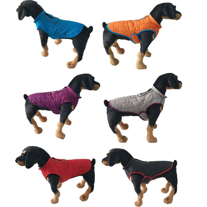 Double Sided Winter Dog Clothes