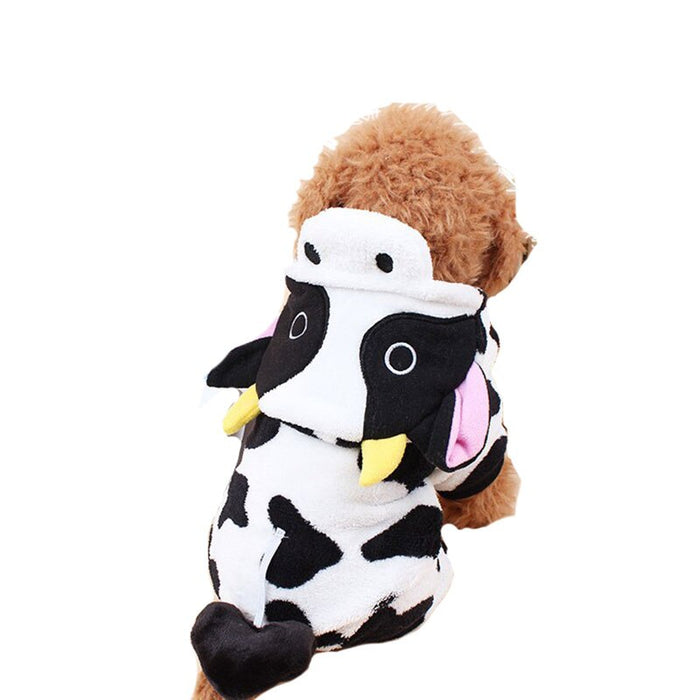 Cow Costume Hoodies For Dogs