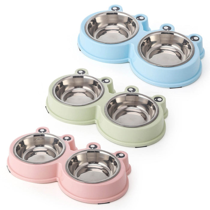 Dog Food And Water Bowl for Puppies