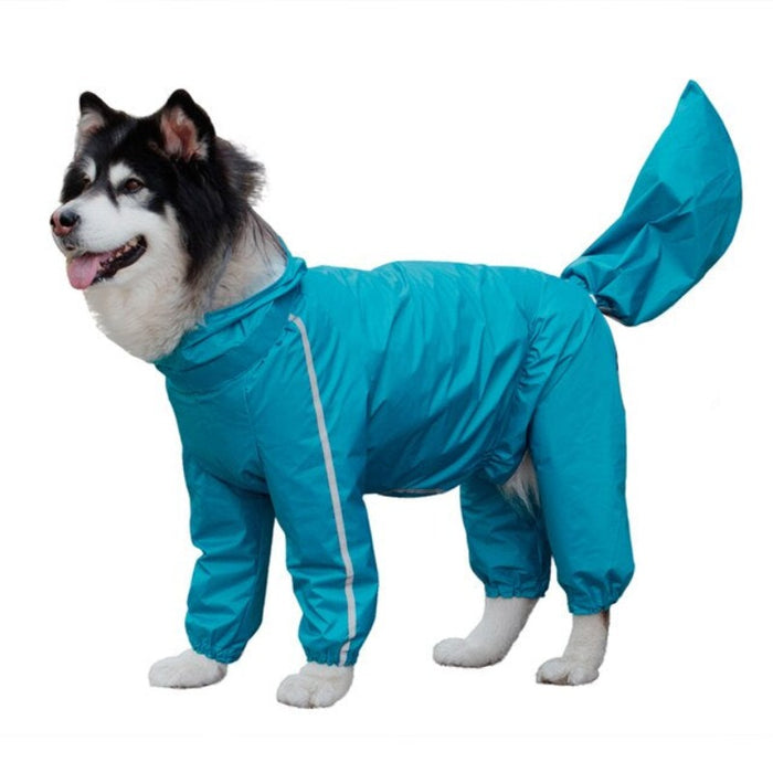 Dog Raincoat With Visible Hat