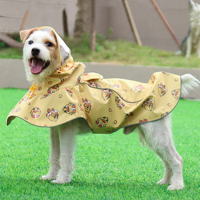 Dog Waterproof Raincoat Jumpsuit