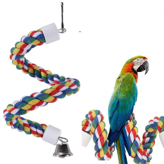 8Pcs Set Swing Toy For Parrot