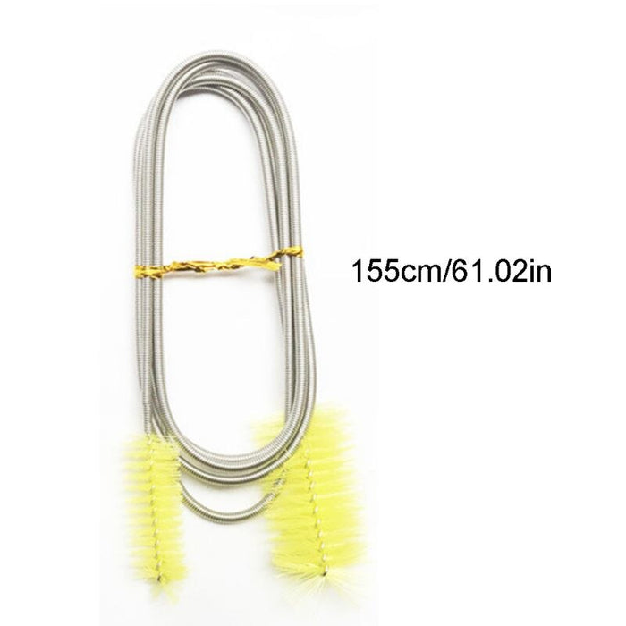 Stainless Steel Flexible Spring Cleaning Brush
