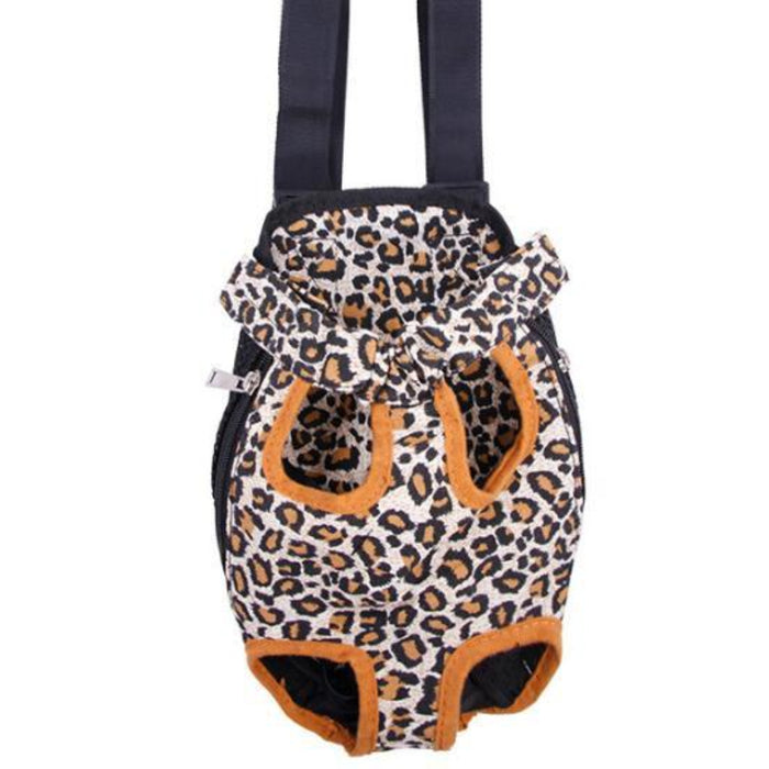 Leopard Dog Carrier Bagpacks