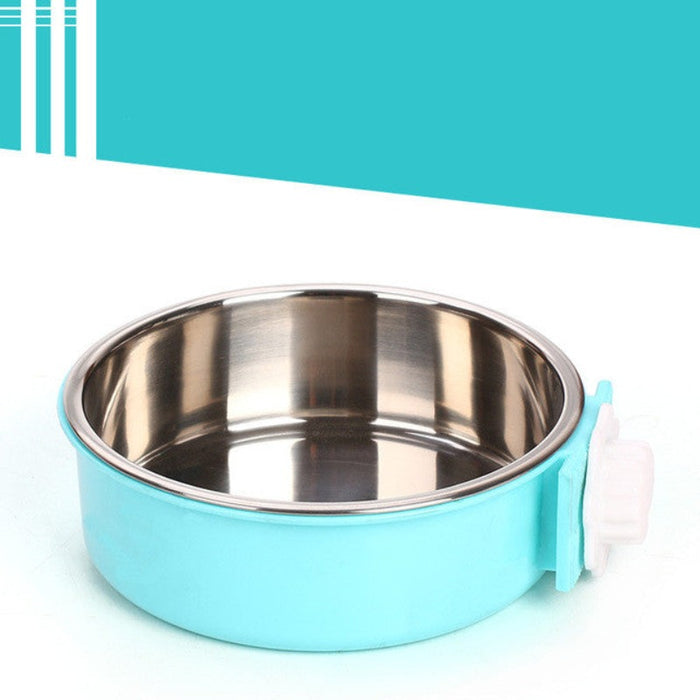 Candy Color Steel Bowl For Pets
