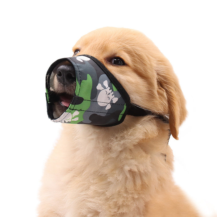 Adjustable Pet Dog Muzzle Mask