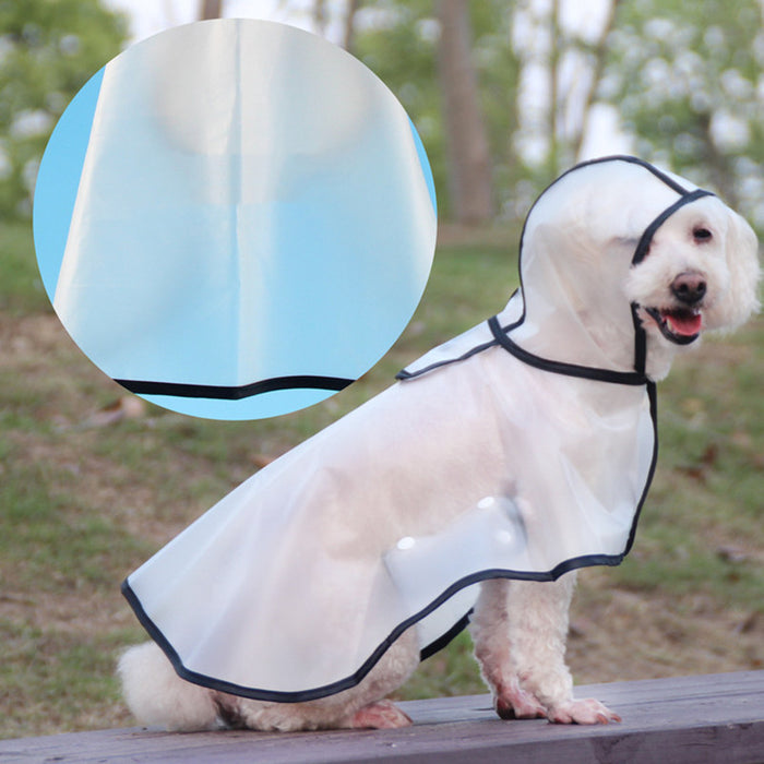 Waterproof Dog Raincoat With Hood