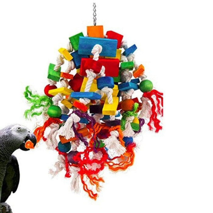 Bird Wooden Toys For Parrots