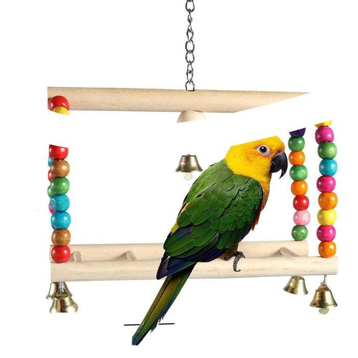 8Pcs Set Swing Toy For Parrot