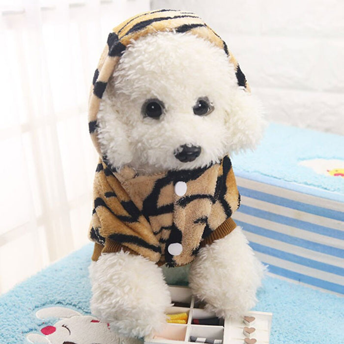 Flannel Fabric Clothes for Small Dog