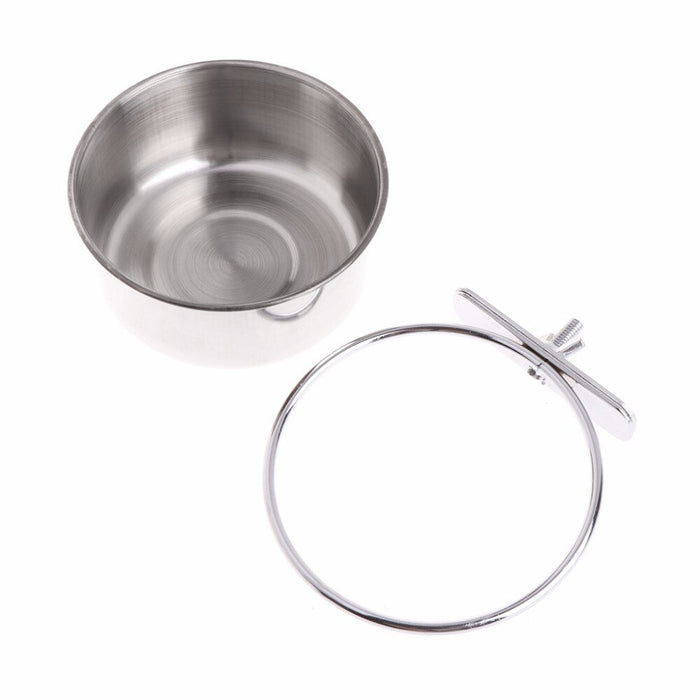 Birds Stainless Steel Hanging Bowl