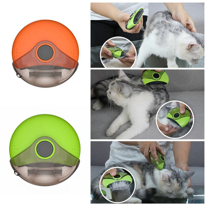 3 In 1 Portable Pet Comb Hair Removal Brush