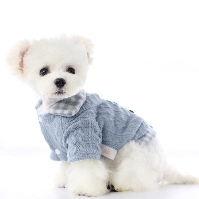 Autumn Warm Dog Sweater for Small Dogs