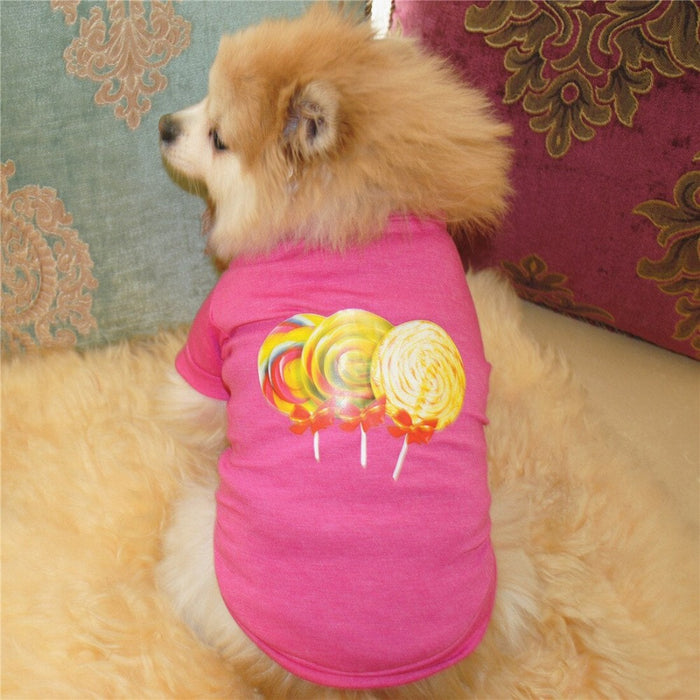 Summer Clothes Dog T-Shirt