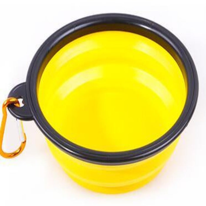 Silicone Collapsible Dog Feeding Bowl