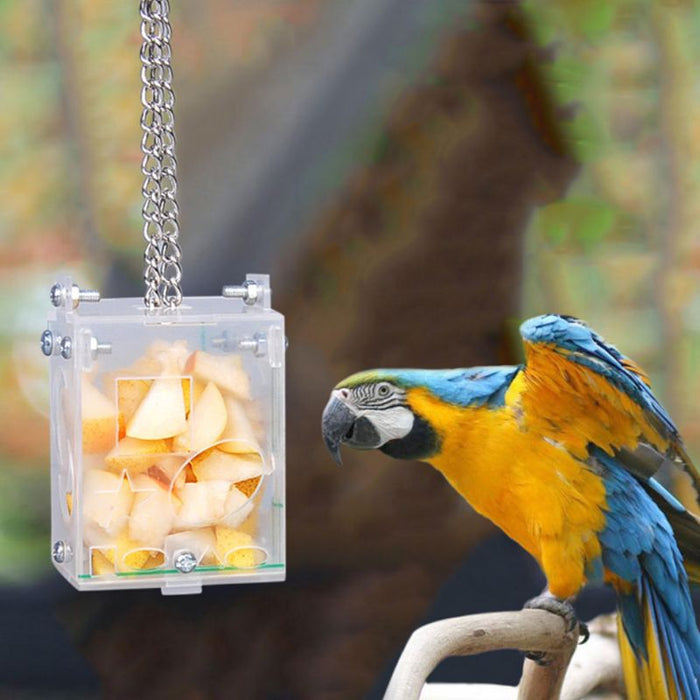 Acrylic Hanging Cage For Birds