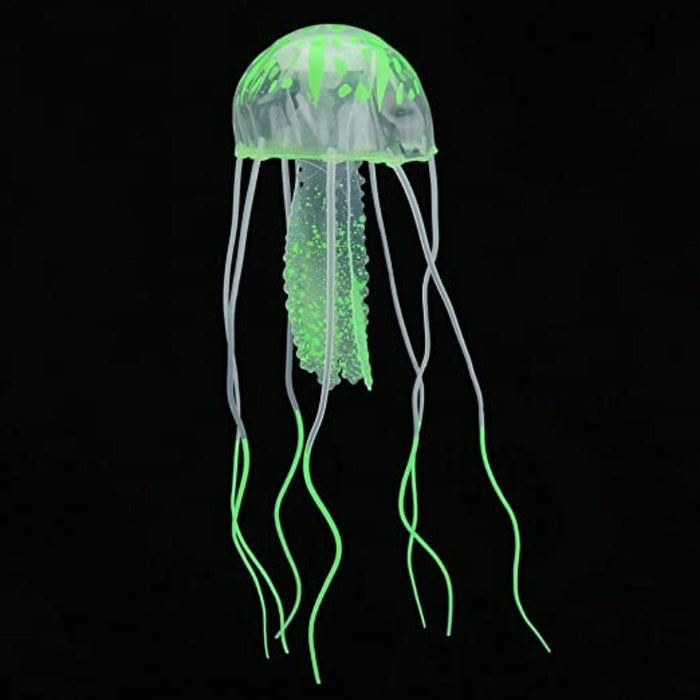Glowing Effect Jellyfish Ornament For Aquarium