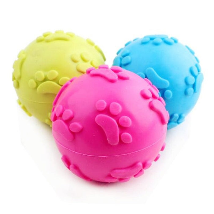 Rubber Ball Dog Toys