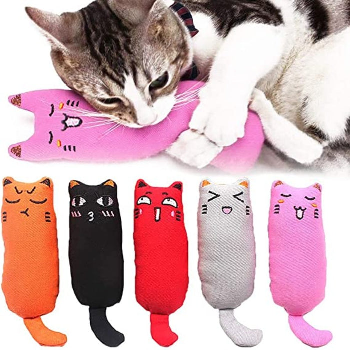 5Pcs Cat Bite Chew Toy