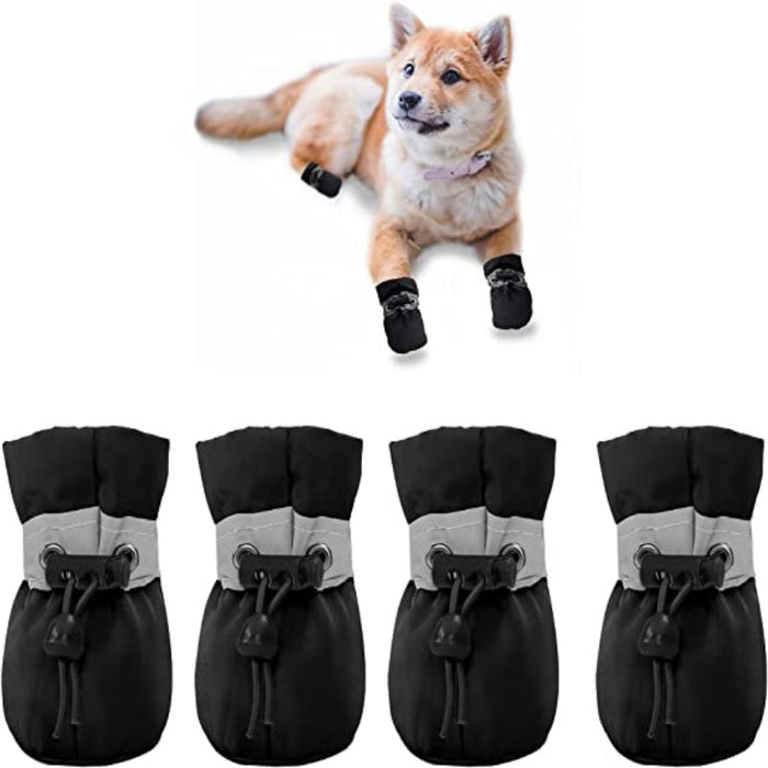 4 Packs Dogs Anti-Slip Boots