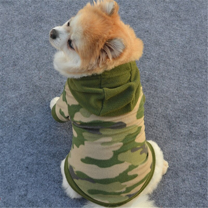 Camouflage Dog Hoodie For Dog