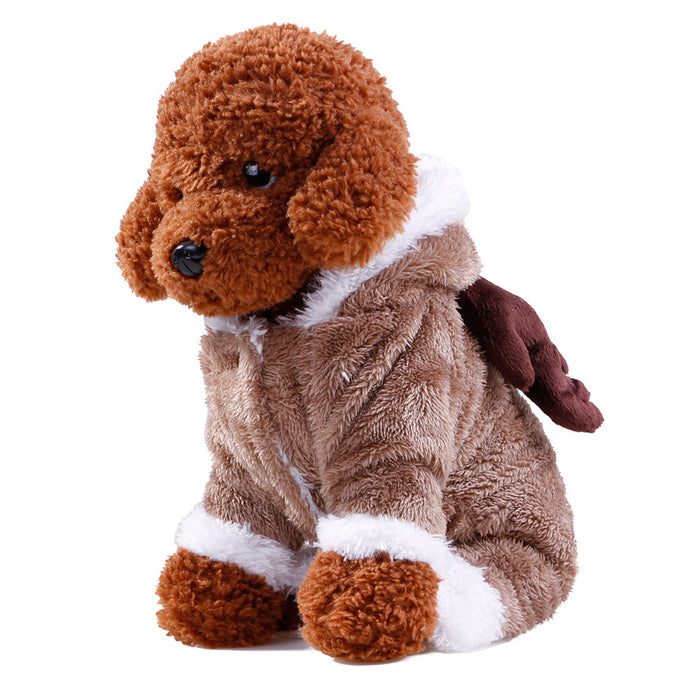 Teddy Bear Christmas Costume For Dogs