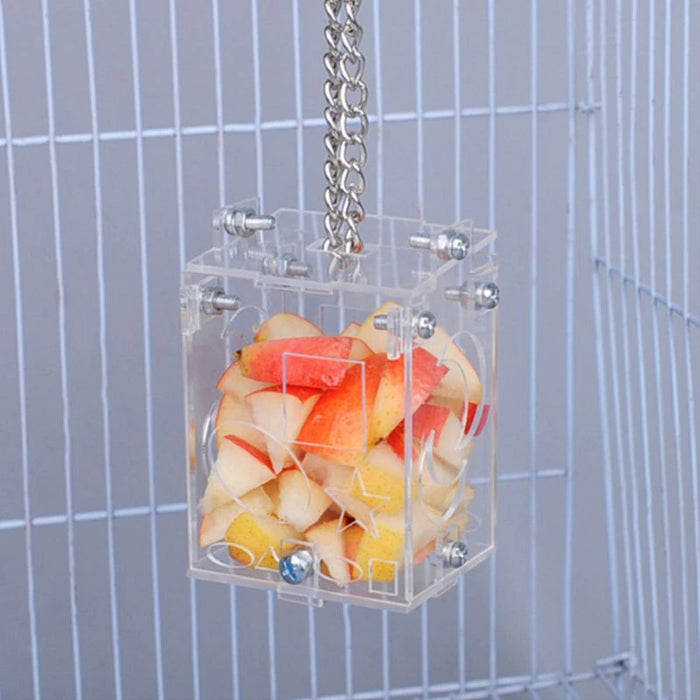 Acrylic Hanging Cage For Birds