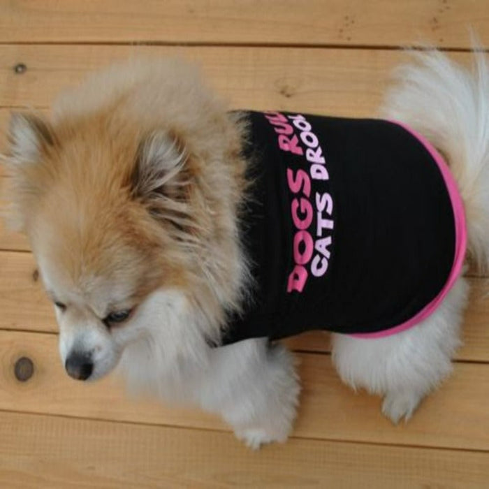 Cute Print Pet Dog Vest