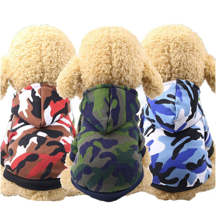 Autumn And Winter Warm Camouflage Hoodies