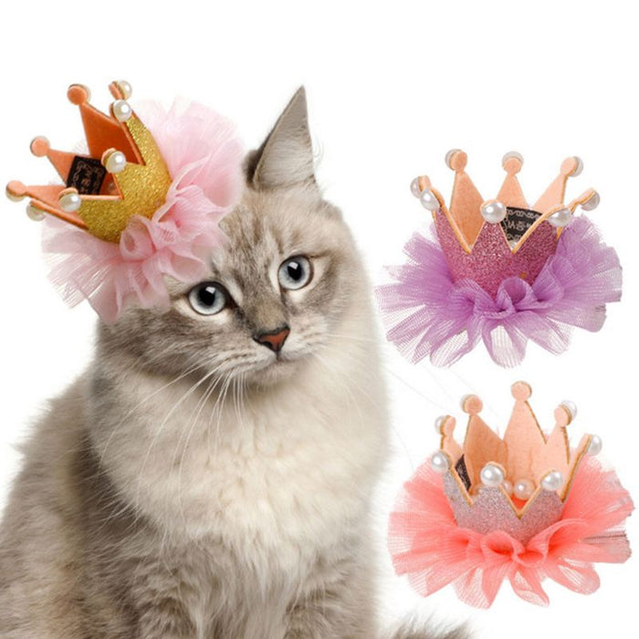 Princess Crown For Cat