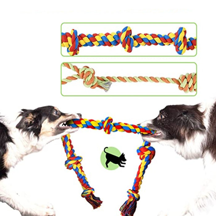 9 Pack Dental Dog Rope