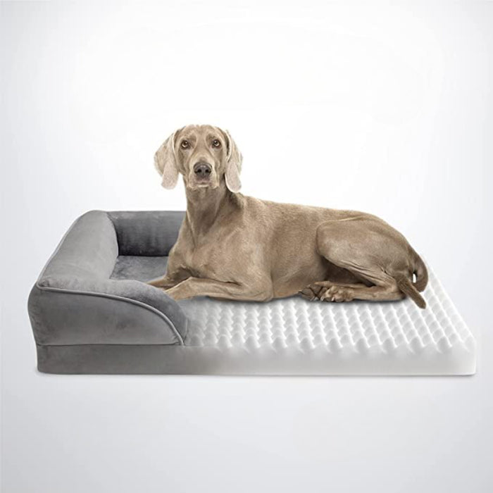 Orthopedic Dog bed - Waterproof , Foam Sofa with Nonskid Bottom Couch | Pet Bed for Dogs & Cats